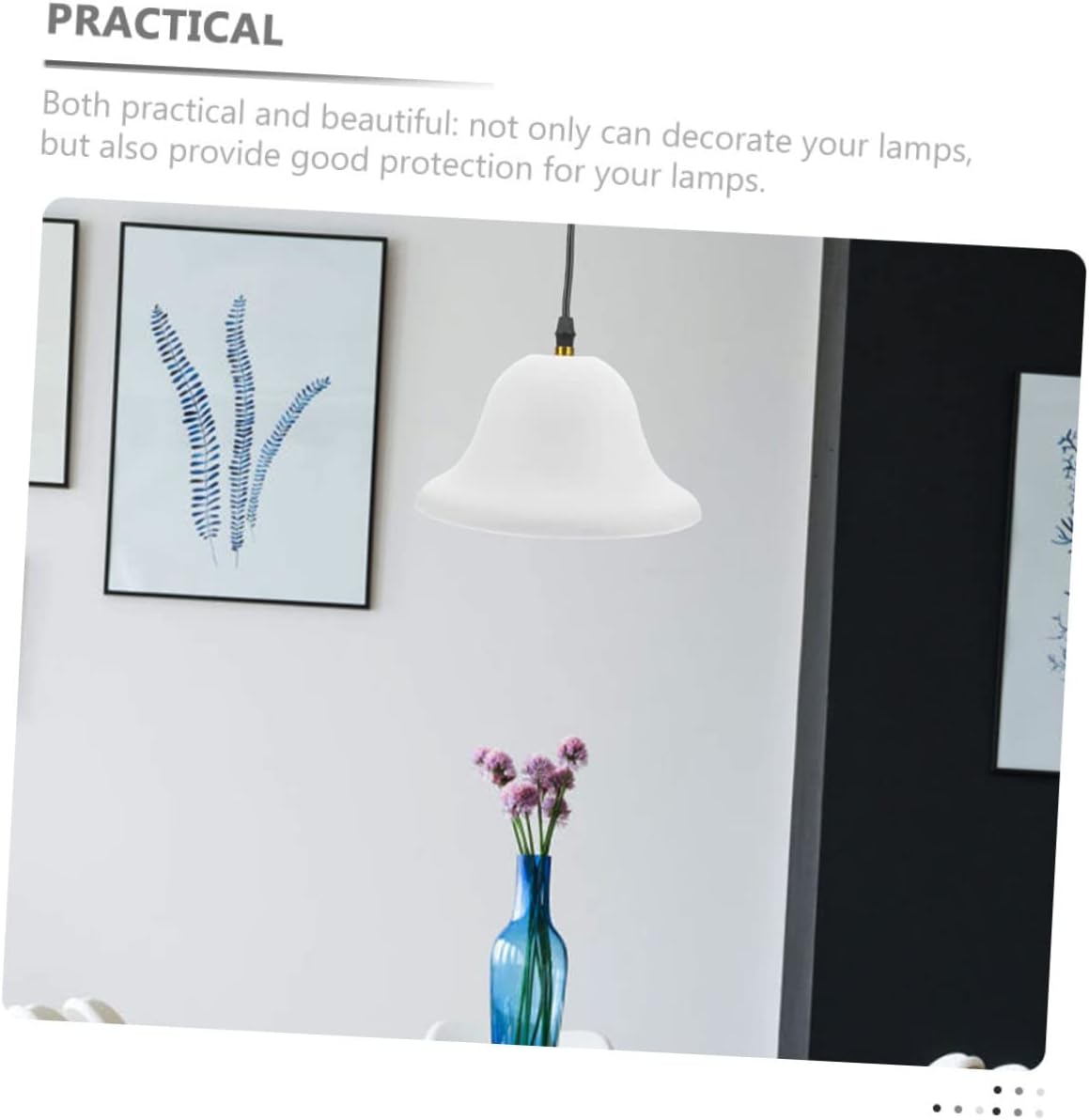 DOITOOL 8pcs Mushroom Decor Aesthetic Portable Mushroom Lamp Ceiling Lamp Shades Bedside Floor Shades