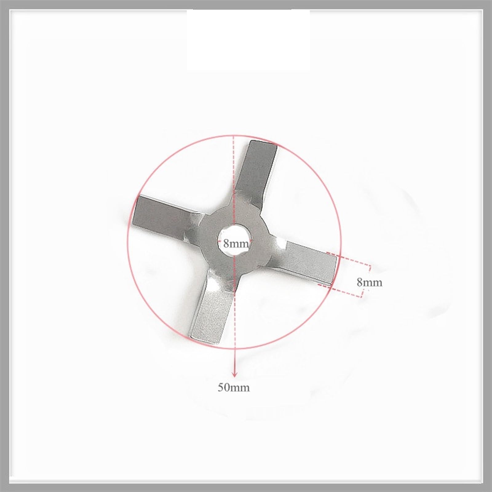 Equipo de Laboratorio Agitador de hélice 304 Sus, Impulsor en Espiral, Longitud del Eje del agitador, 400mm de diámetro, 50mm for Tratamiento de homogeneización o suspensión de líquidos