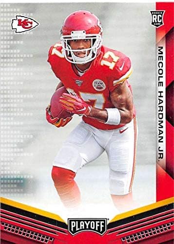 2019 Playoff Football #213 Mecole Hardman Jr. RC Rookie Card Kansas City Chiefs Official NFL Trading Card From Panini America