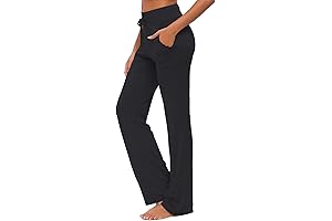 ADANIKI Women's Active Yoga Pants with Comfort Pockets
