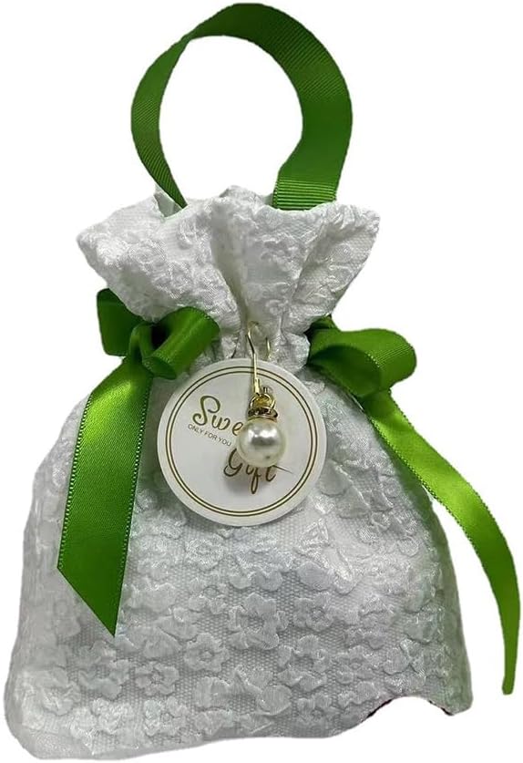 Gift Bags 10/30Pcs Wedding Candy Bag Birthday Party Favor Favor Chocolate Gift Gift Bag Beam Mouth Pearl Tote Bag (Color : C, Size : 30PCS_13X15CM)