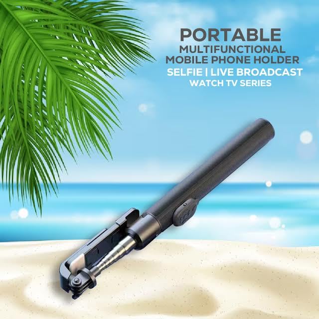 Image of Prolet 170cm Selfie Stick with Tripod, Bluetooth Selfie Stick Tripod, 170CM / 67inch Extra Long Selfie StickTripod Remote Control (Black, Remote Included, with Light)-Black