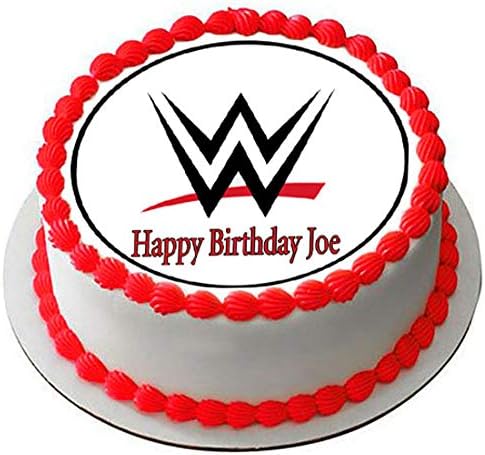 Suneducationgroup Com Decorations Cake Toppers Baking Accs Cake Decorating Wwe Personalised Pre Cut Edible Cake Topper Ribbon Cupcakes Decoration Party