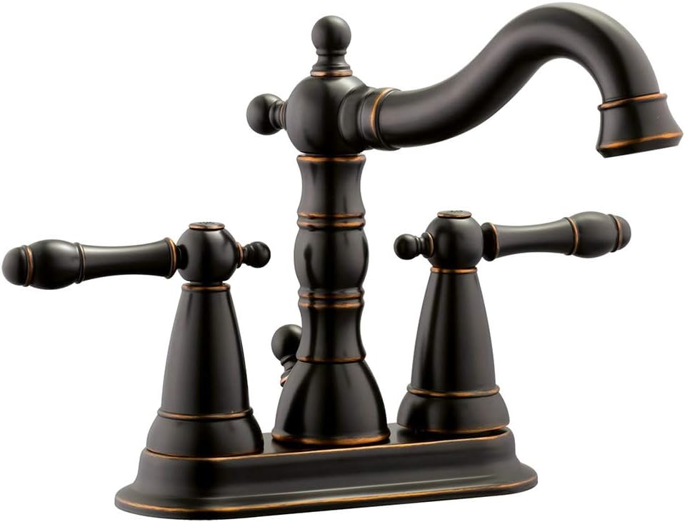 One-Day Sale: Up to 40% Off Design House 523282 Oakmont 4-Inch Lavatory Faucet, Oil Rubbed Bronze Finish