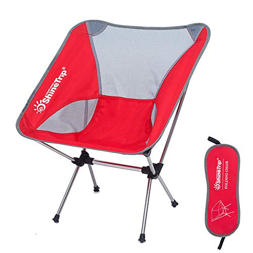 Tabouret de pêche extérieur pliable et petit fauteuil de camping nomade 65cm