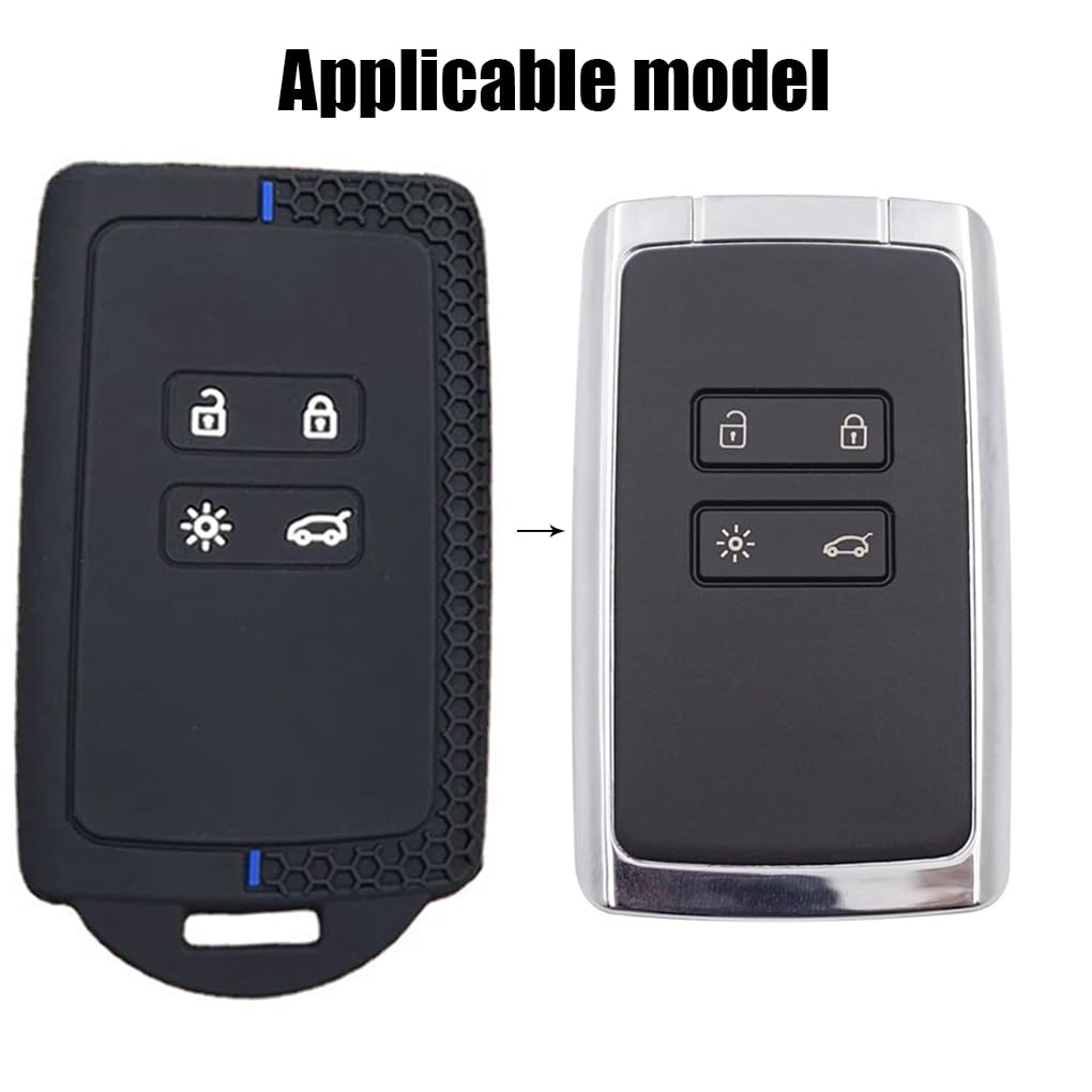 HooRLZ Cover Chiave Renault, Compatibile Per Renault Auto Traffic
