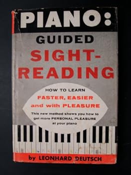 Hardcover Piano: Guided Sight-Reading. A New Approach to Piano Study Book