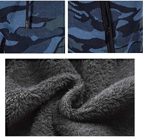 Shuanghao Men's Hoodie Knit Knitwear Sweatshirt Sweater Jacket Jacket
