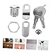 Hoement Desk Lock Mailbox Lock Key Toolbox Lock Rv Storage Lock Cabinet Door Lock Easy to Use