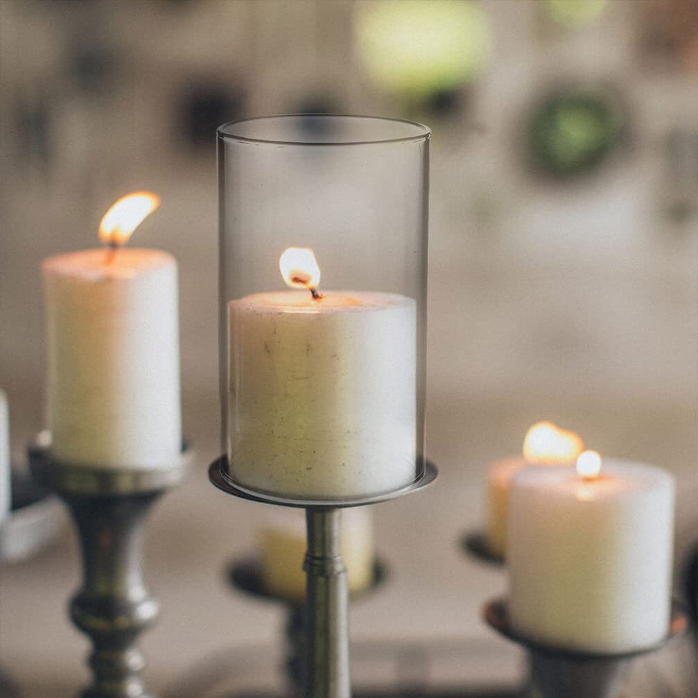 BESPORTBLE 12pezzi Paralumi Vetro Per Decorazioni e Semplici Per Romantiche Per Votivi e