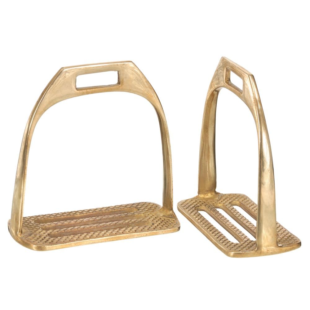 Tough 1 Australian Outrider 4 Bar Brass Stirrup Irons