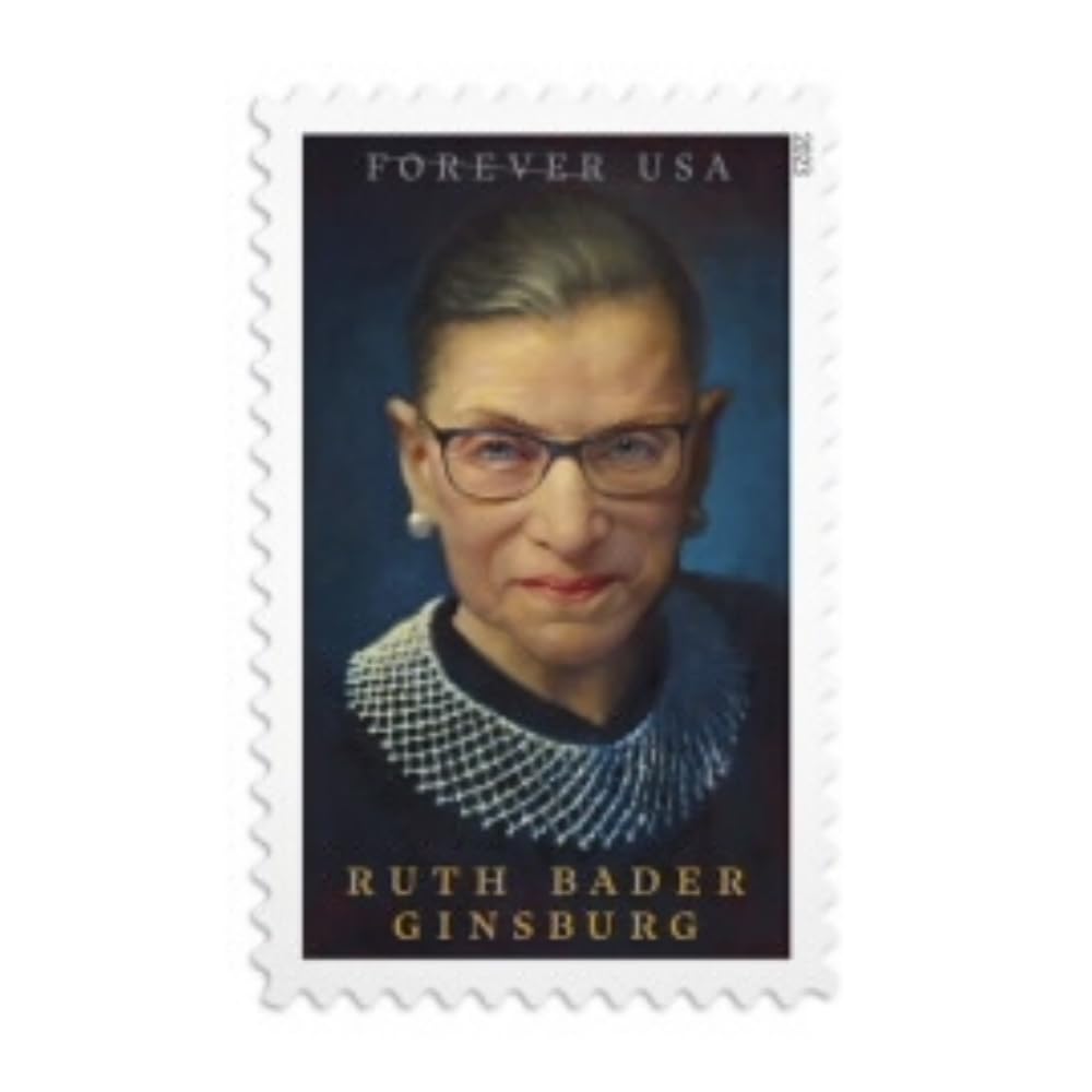 United States Postal Service Sheet of 20 First Class Postage Stamps for Ruth Bader Ginsburg