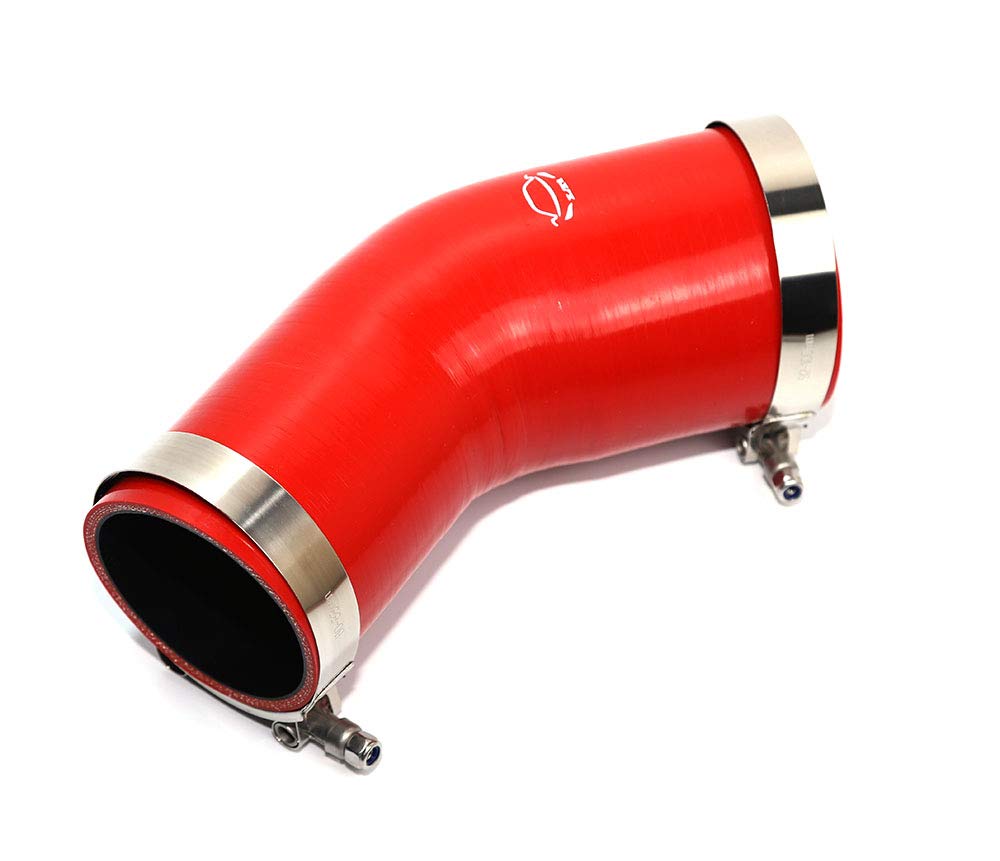 4 Ply Silicone 90 Degree Reducer Elbow Joiner Hose 76mm - 83mm 3