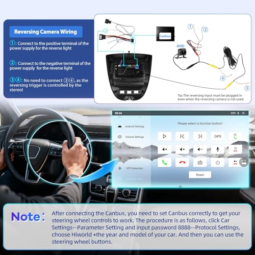 Autoradio Android Écran Tactile Peugeot 107 avec Bluetooth 5.1 et commandes SWC - 6