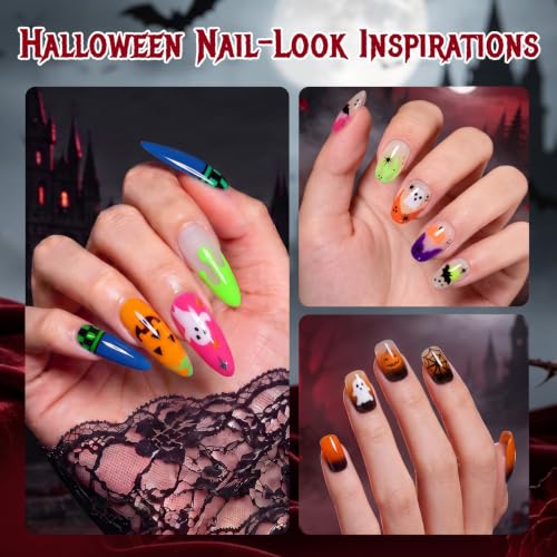 Image of Beetles Halloween Gel Nail Polish Set - Dopamine Pleasure, Fall Gel Polish