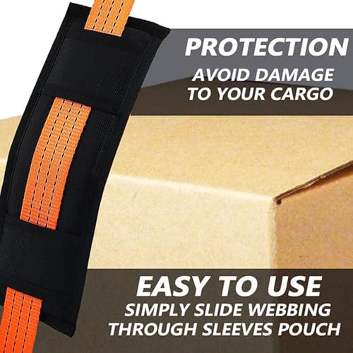 Fundas protectoras acolchadas impermeables para cinchas de camión 5