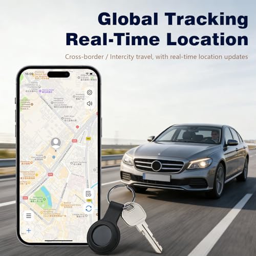 Image of GPS Tracker for Vehicles, No Subscription Location Tracking Device, No SIM Card Required, No Monthly Fee, Magnetic GPS Tracker for Car, Kids' Belongings, Pets, Elderly Items