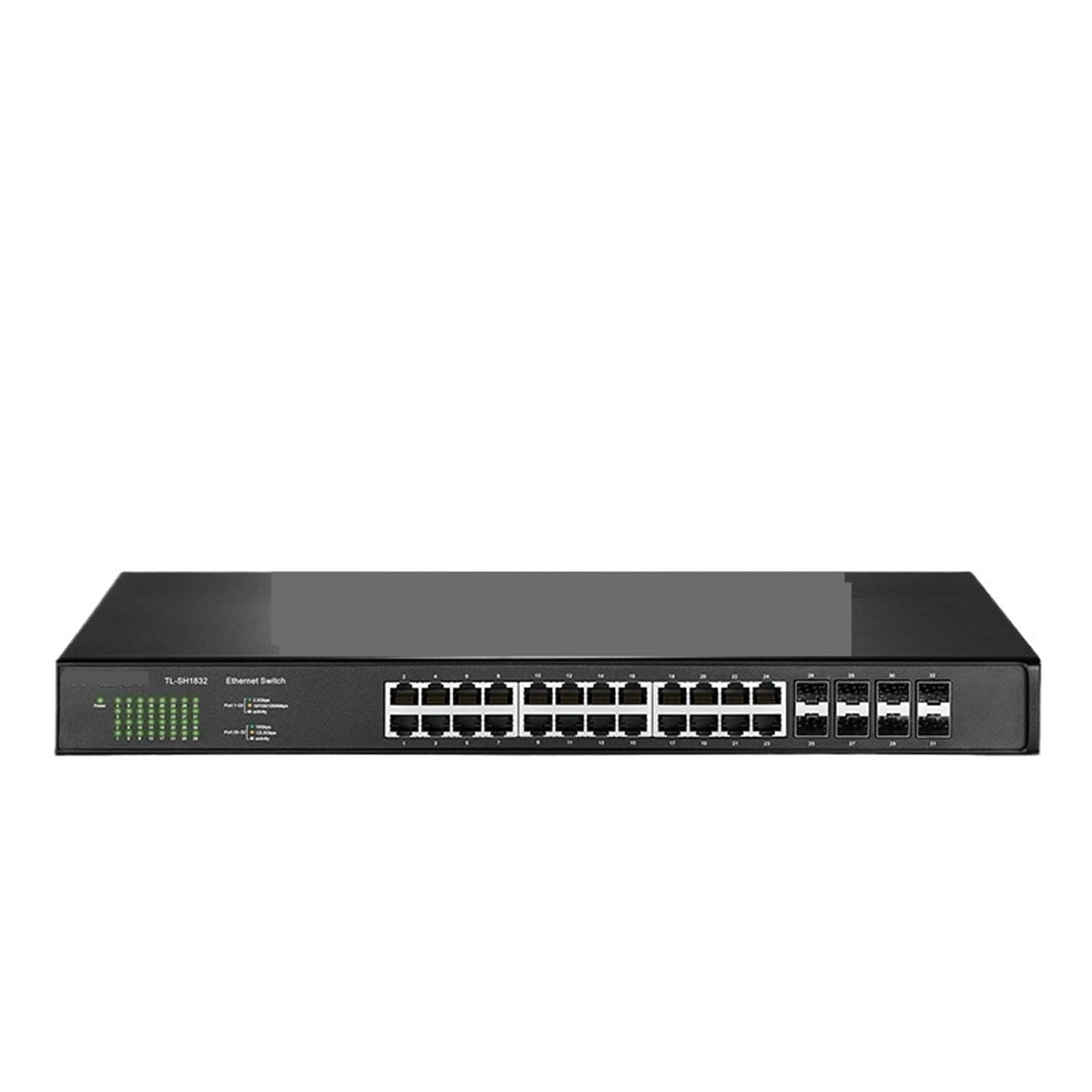 24 porte 2.5GbE Ethernet Switch 2500Mbps commutatore di rete con 10G SFP+Uplink Hub di rete Splitter Internet TL-SH1832 (adattatore US)