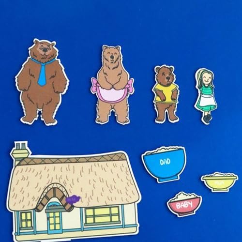 GARENDE 14Pcs Felt Boards Stories Precut Figures Montessori Toys Interactive DIY Storytelling Activity Figures Set for Toddlers Kids 3 512vutjdDFL. AC