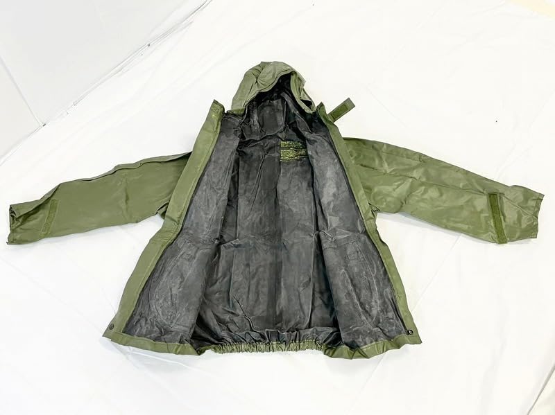 Amazon.co.jp: 米軍放出品品 レインウエア上下セット Sサイズ