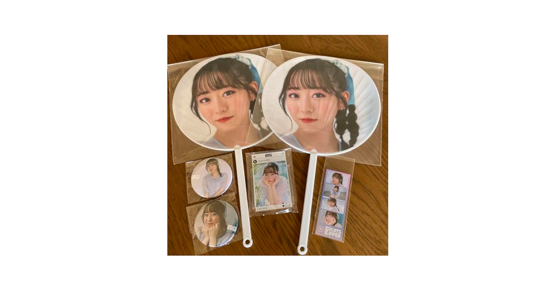 FRUITS ZIPPER 真中まな　ラッフルくじ　セット品 FRUITS ZIPPER 真中まな生誕記念ラッフル | RAFFLE
