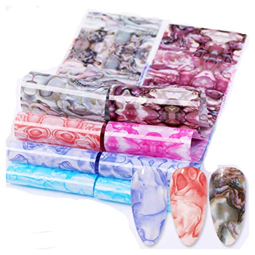 Marble Nail Foil Art Design Print Decals Tranfer Decoration Nail Accessories for Acrylic Nails (Marble_49762-2)