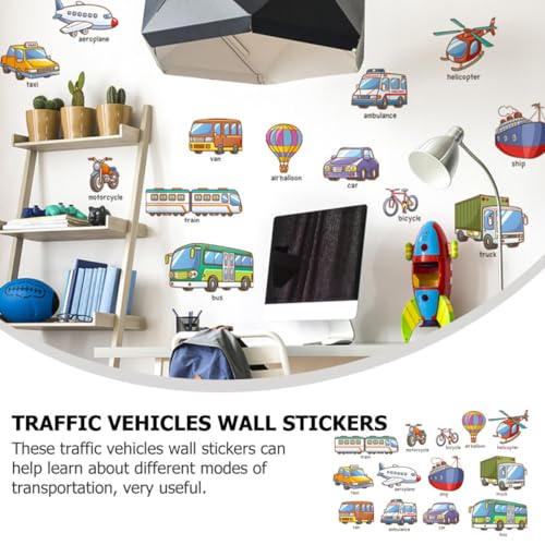 Vinilo decorativo removible para pared de vehículo 30x60 cm miniatura 7
