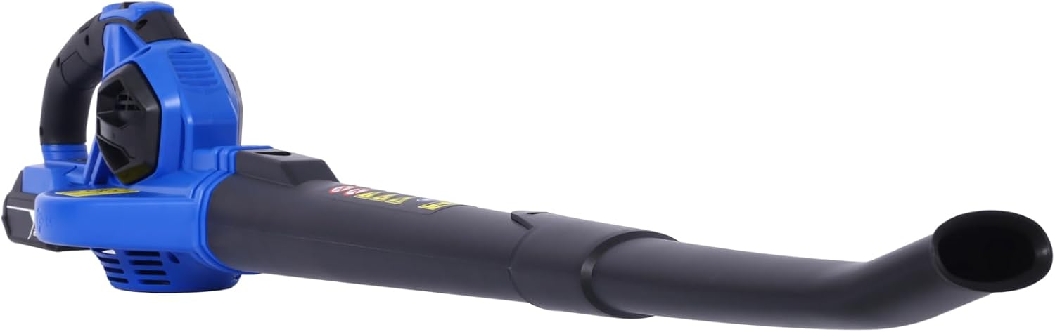 Cordless Leaf Blower - Electric Leaf Blower Cordless with Battery and Charger - 2 Speed Mode - 20V Battery Powered for Lawn Care, Patio, Blowing Leaves and Snow