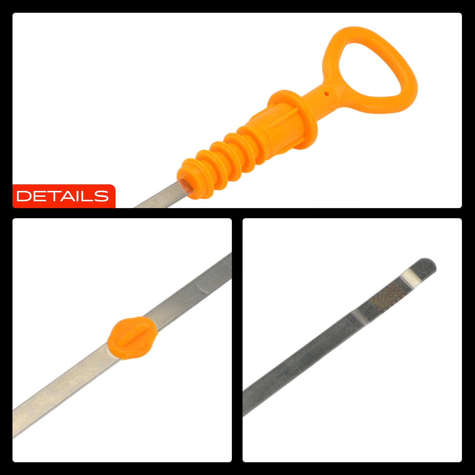 Frankberg Jauge d'huile Jauge d'huile Essence 06A115611C | Compatible avec: O.c.t.a.v.i.a I 1U2, Golf IV Variant 1J5, B.o.r.a 1J2, Nouvelle Coccinelle 1C1 9C1, B.o.r.a Variant 1J6