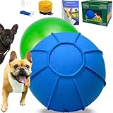 Herding Ball for Dogs, 18 inch Dual Layered Herding Dog Ball Set for Australian Shepherd, Cattle, Collie, for Dog, Agility Equipment- Free Training Book
