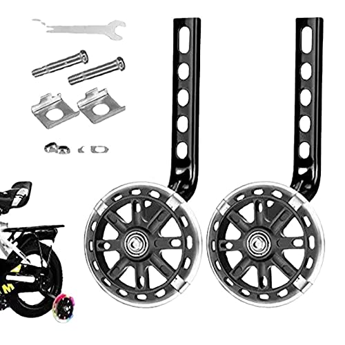 RENSHENKTO 1 paire de stabilisateurs de vélo pour entraînement en extérieur Noir Cover