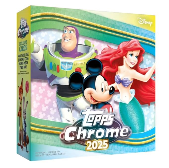 未開封　シュリンク付　Topps Chrome Disney Mega Box 2025 Topps Chrome Disney Mega Box - 2025 - US