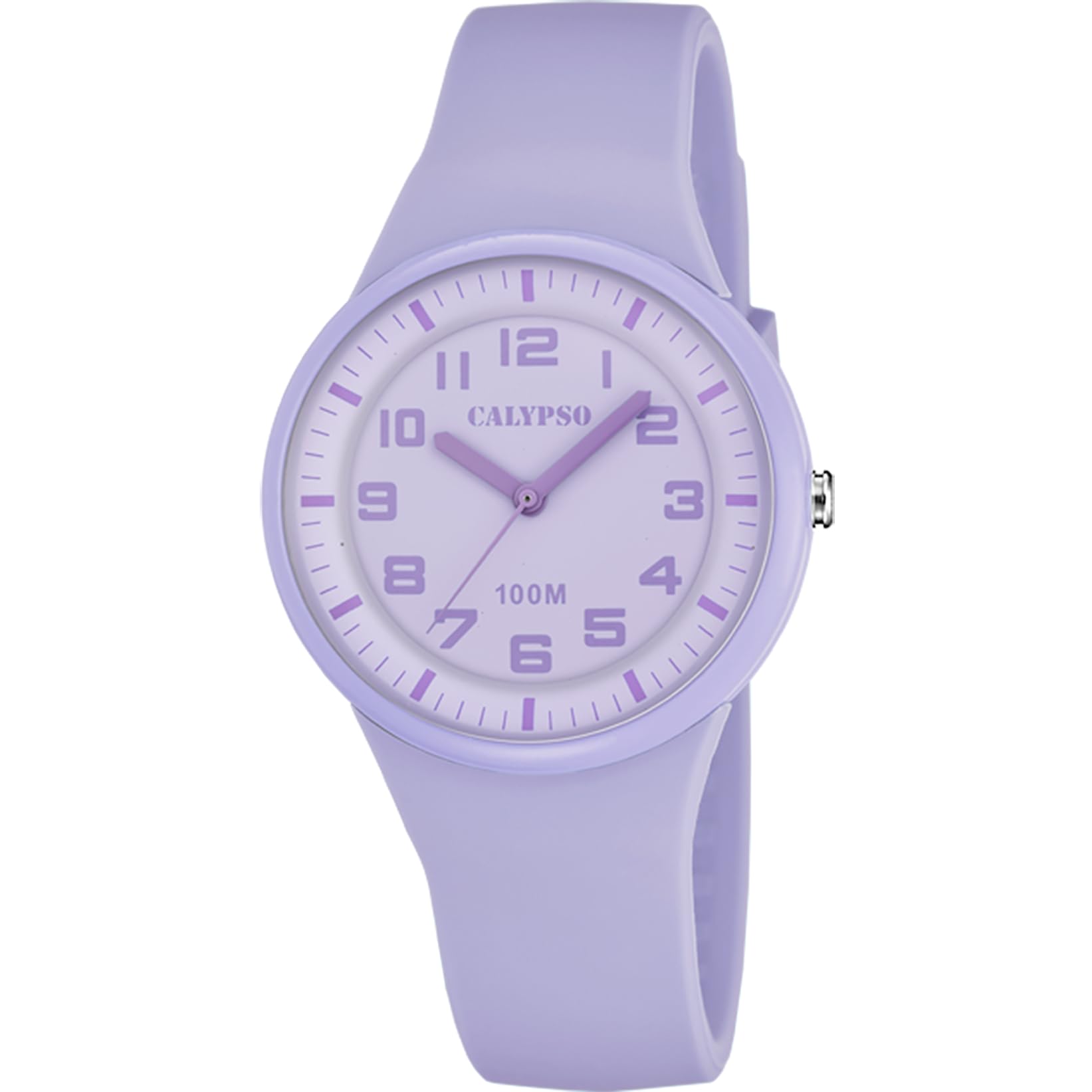 Calypso Montre Femme Analogique - Bracelet Caoutchouc - Mouvement Quartz - Verre Résistant - Étanche 10 ATM - Trendy - K5851