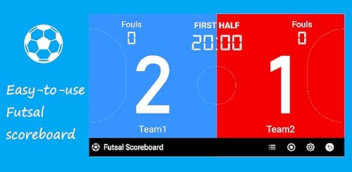 Futsal scoreboard