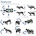 FREENOVE Robot Dog Kit for Raspberry Pi 5 4 B 3 B+ Zero 2 W, Walking, Self Balancing, Face Recognition, Ball Tracing, Ultrasonic Ranging, App Control, Camera, Servo (Raspberry Pi NOT Included)