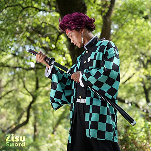 zisu demon katana sword about 41 inches hashira pillars amp protagonist katana for cosplay purpose anime original texture