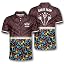 Polynesian Pattern Red Black