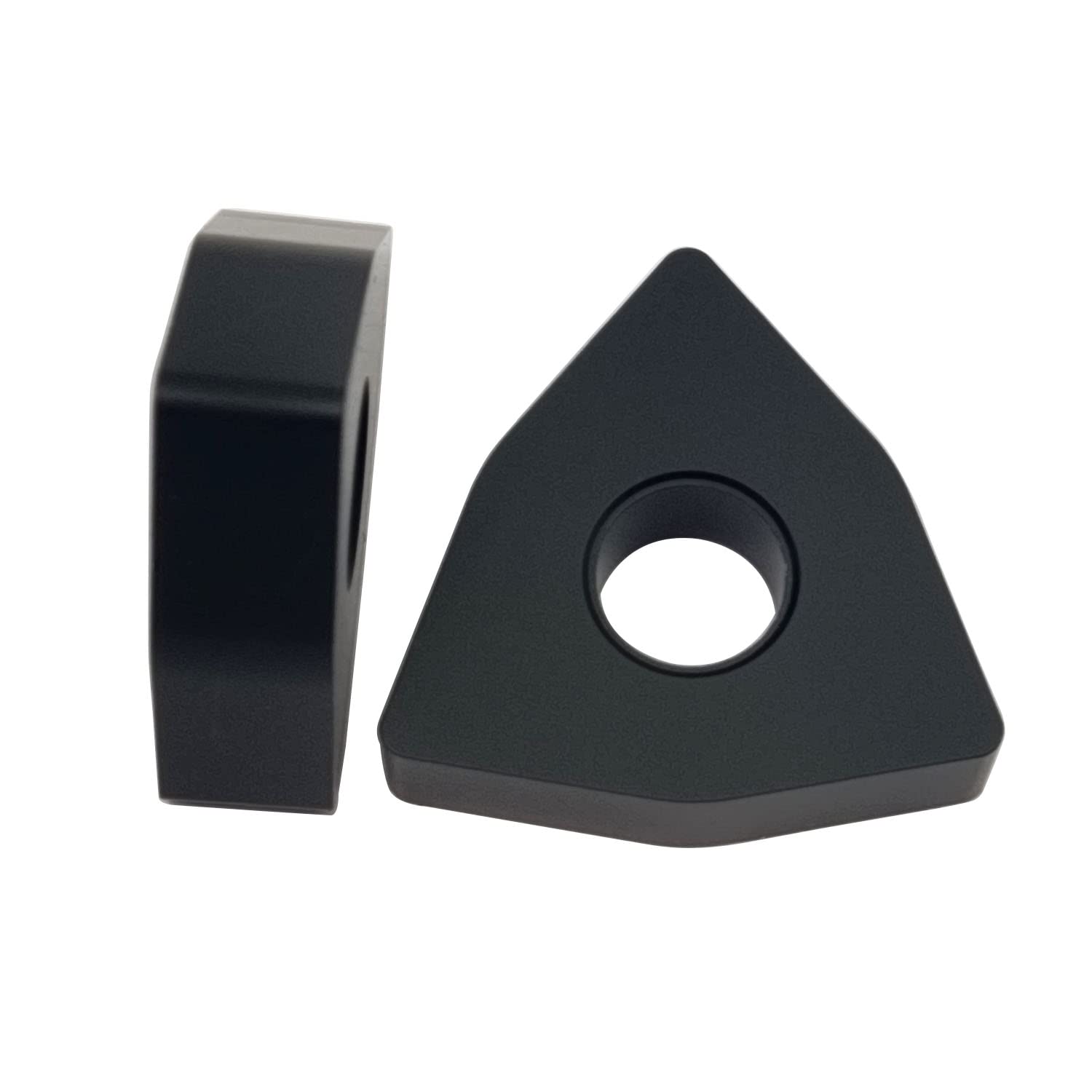 10PCS WNMG431 WNMG080404 Lathe Turning Carbide Inserts WNMG PVD Coated Turning Insert Used Especially for Cast Iron for MWLNR MWLNL Lathe Turning Tool Cut-Off Holder (WNMG431 /WNMG080404 Black)