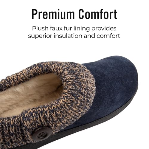 Image of Clarks Women's Knit Scuff Slipper