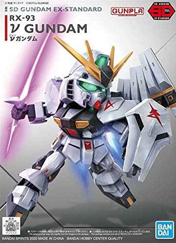 Bandai Hobby - Char's Counterattack - Nu Gundam, Bandai Spirits SDGundam EX-Standard