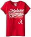 NCAA Univ of Alabama Women's College Short Sleeve Deep Crew Neck Tee