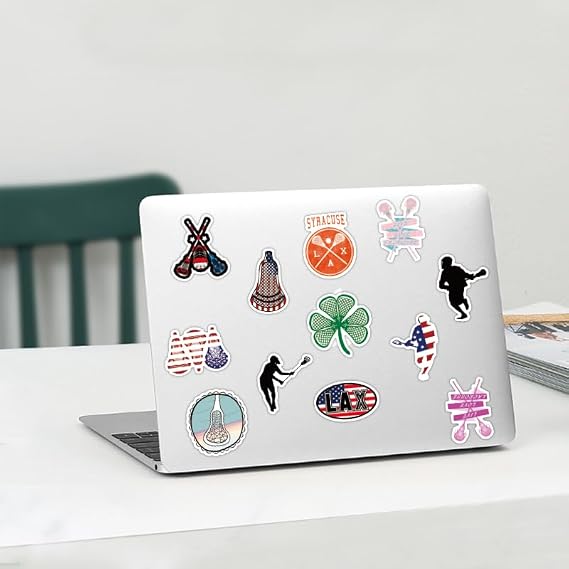 100 Pcs Lacrosse Stickers