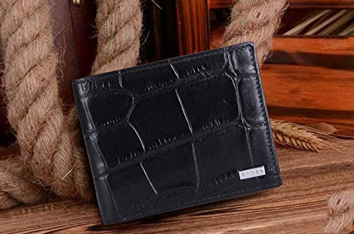 Cross Coco Signature Double Id Overflap Wallets for Mens Leather Branded with Proper Compartment for Card and Money Storage - Black/Red 5 512vz2LLlNL