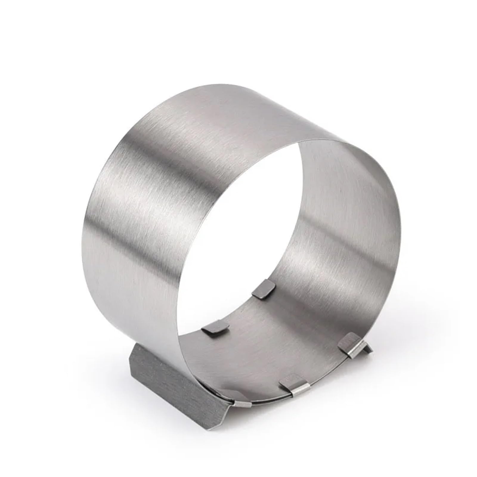Edelstahl-Mousse-Ring Einstellbare Runde Kuchen Ring Form Versenkbare Mousse Edelstahl Kreis Backen Werkzeuge(Large 16-30cm)