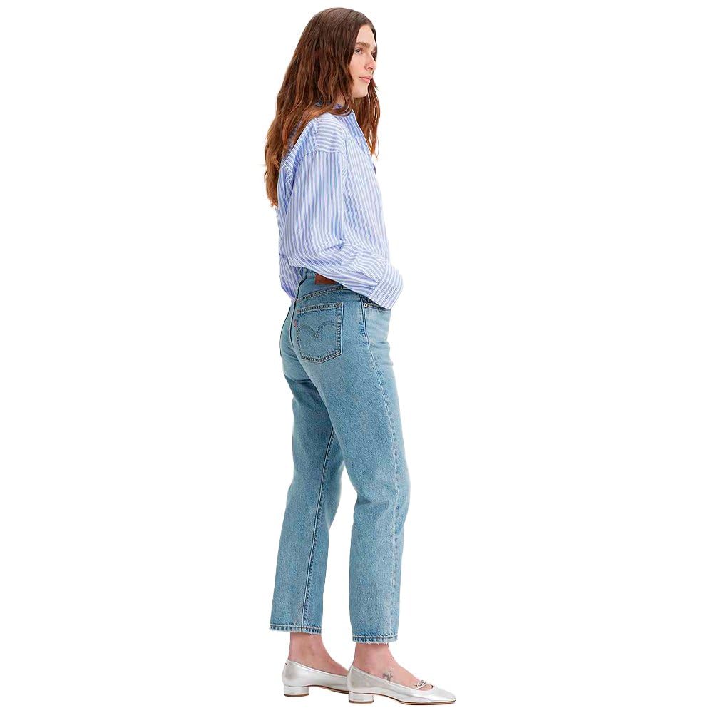Levi's Women's Fun Flare Lb 501 Crop Lightweight Pants, 29W X 30L