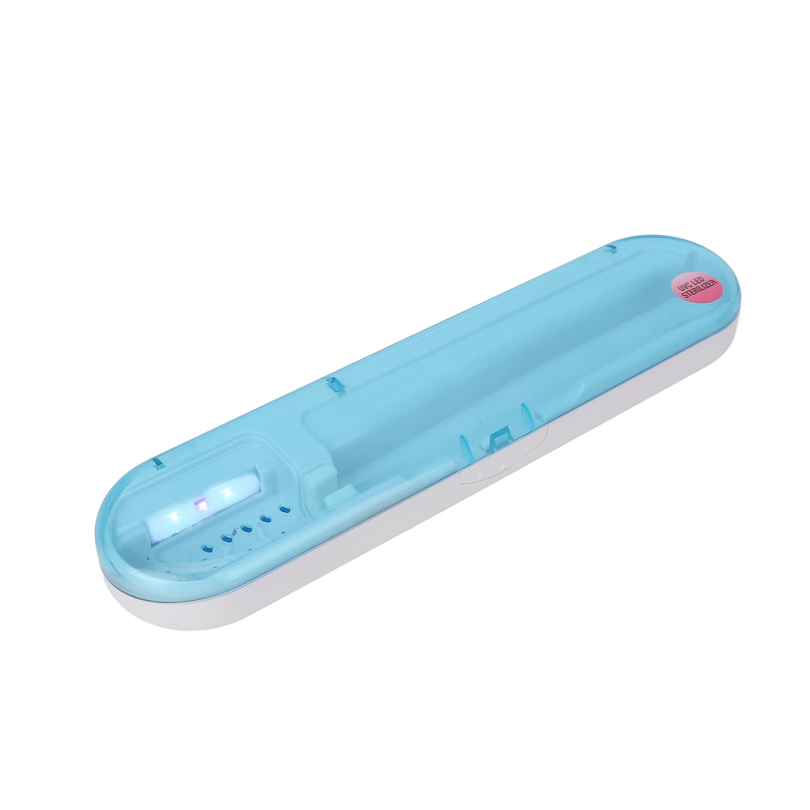 Shanrya Uv Toothbrush Sanitizer Sterilizer, Toothbrush Disinfection Box - Portable And Uv Toothbrush Cleaning Case For Home And Travel