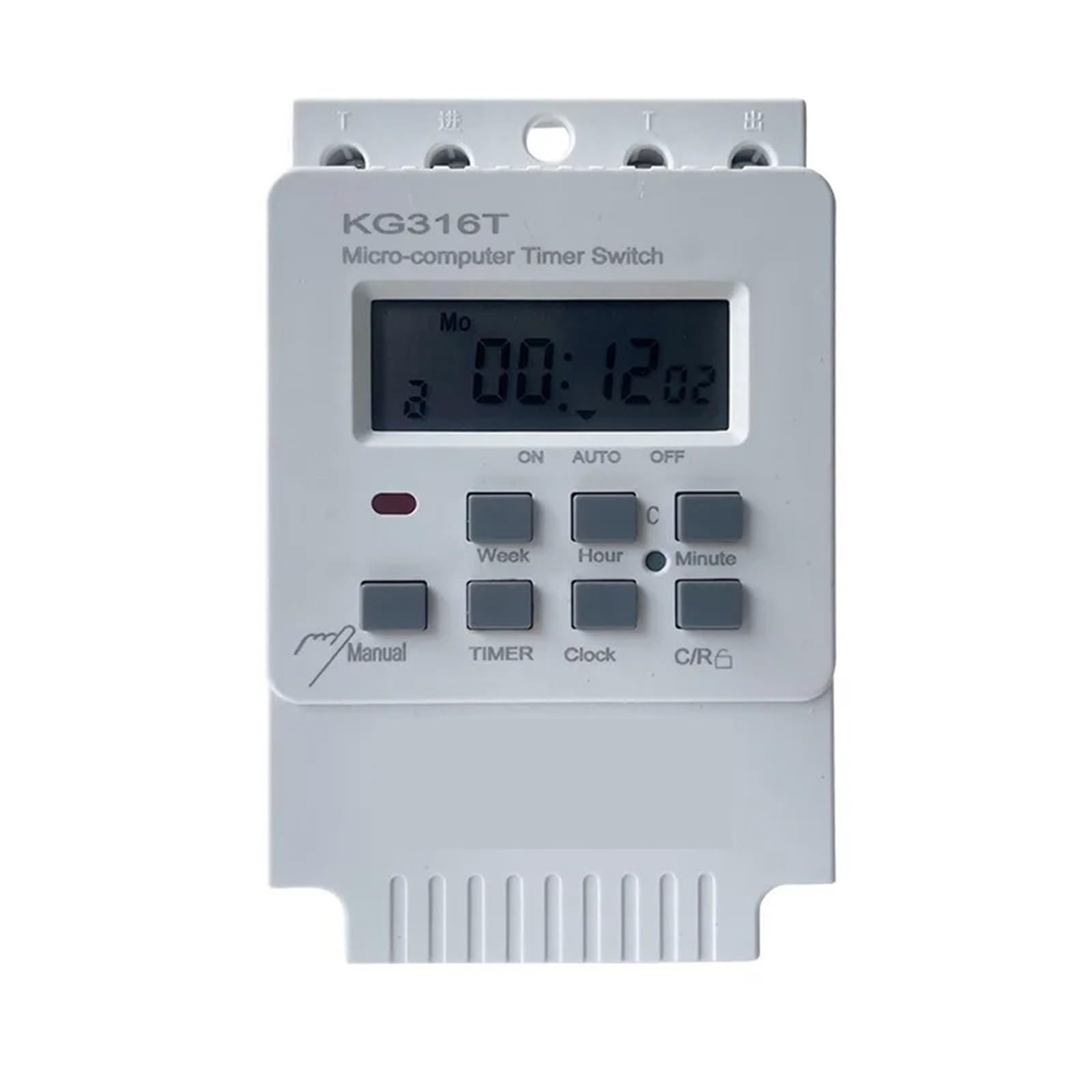 1PCS KG316T Microcomputer Switch Digital Timer Switch 220V LCD Display for light/industrial Use