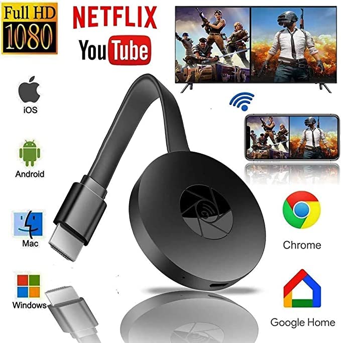 Chromcate pour caster et transmettre les images et video du smartphone vers la tele