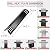 Unicook Porcelain Grill Heat Plate 14.56" L, Gas Grill Replacement Parts, 4 Pack Grill Heat Shield Tents, Grill Burner Cover, Flavorizer Bars, Flame Tamer for BBQ Gas Grill