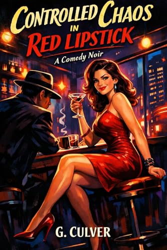 Controlled Chaos in Red Lipstick: A Comedy Noir (Lola Vale) (English Edition)